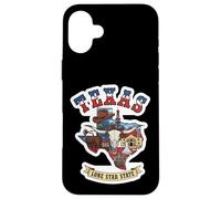 Texas State Cowboy Culture Southern Style Heritage Case for iPhone 16 Plus