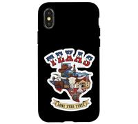 Texas State Cowboy Culture Southern Style Heritage Case for iPhone X/XS