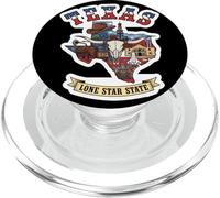Texas State Cowboy Culture Southern Style Heritage PopSockets PopGrip for MagSafe