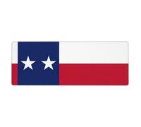 Texas State Flag Keyboard and Mouse Pad, Extra Large Desk Cover, Spill Resistance Mat for Smooth Tracking