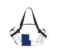 Texas State Flag Map Print Foldable Camping Bag Duffle Bag Waterproof Travel Bag Camping Mattress For Outdoor Park Beach