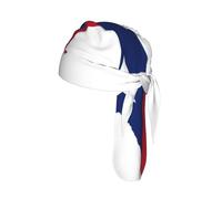 Texas State Flag Map Print Unisex Sweatband Wide Headband Breathable Head Scarf Absorb Sweat Bandanas for Running Fishing Black