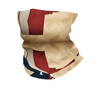 Texas State Flag Map With Two White Stars Print Windproof Neck Gaiter, Warmer Scarf Breathable Half-Face Mask Ski Mask Unisex For Outdoor