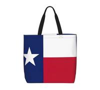 Texas State Flag Print Tote Bag For Womenshoulder Reusable Shopping Casual Travel Summer Beach Bags