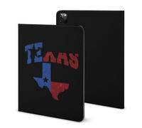 Texas State Flag Slim Trifold Stand Case Compatible with iPad Supports Auto Wake/Sleep Pencil Holder Tablet Cases