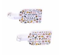 Texas State Travel Bag Tag The Lone Star State Inspire Luggage Tag Texas Pride Western Trip Baggage Tag Cowgirl Gift (TOTexastagUK)