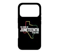 Texas The Home Of Juneteenth 1865 TX Black Freedom Slavery Case for iPhone 17 Pro