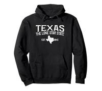 TEXAS - The Lone Star State Vintage Design Pullover Hoodie