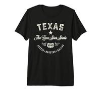 Texas The Lone Star State Vintage Premium T-Shirt