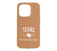 Texas the Lone Star State Western Rodeo Est 1845 Cowboy Case for iPhone 15 Pro