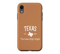 Texas the Lone Star State Western Rodeo Est 1845 Cowboy Case for iPhone XR