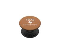 Texas the Lone Star State Western Rodeo Est 1845 Cowboy PopSockets Adhesive PopGrip