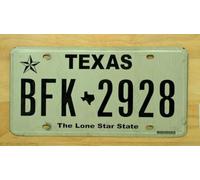 Texas The Long Star State License Plate Auto #780 6x12 inches License Plate Sign