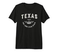 Texas The Only Star State Vintage Premium T-Shirt