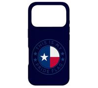 Texas This Is My Pride Flag The Lone Star State Flag Art TX Case for iPhone 17 Pro