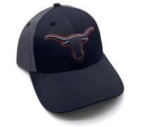 Texas University Hat Classic Two-Tone Embroidered Team Logo Adjustable Cap, Multicolor, One Size