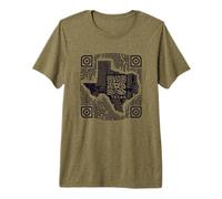 Texas - USA - Pride Since 1845 Texas Fan Premium T-Shirt