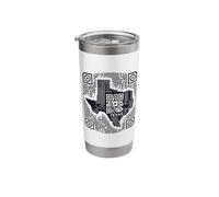 Texas - USA - Pride Since 1845 Texas Fan Stainless Steel Insulated Tumbler