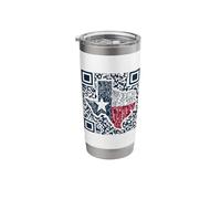 Texas - USA - Pride Since 1845 Texas Fan Stainless Steel Insulated Tumbler