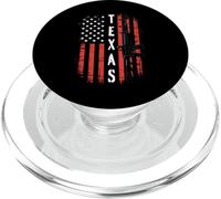 Texas Vertical USA Flag Rifle - 2A Patriot Gun Pride USA PopSockets PopGrip for MagSafe