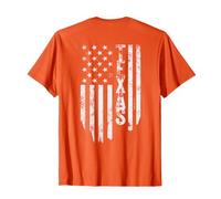 Texas Vintage TX Flag America | on Back T-Shirt