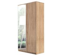 Texas Wardrobe - 91cm - 2 Door - Mirror - with Extras - Sonoma Oak