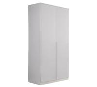 Texas Wardrobe - 91cm - 2 Door - with Extras - Alpine White