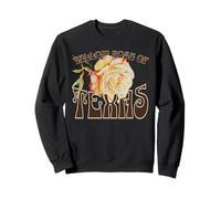 Texas Watercolour Yellow Rose Sweatshirt