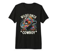 Texas Wildflowers Floral Texas Spring Lesser Sunflower Premium T-Shirt