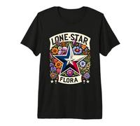Texas Wildflowers Floral Texas Spring Lesser Sunflower Premium T-Shirt