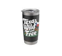 Texas Wildflowers Floral Texas Spring Lesser Sunflower Stainless Steel Insulated Tumbler