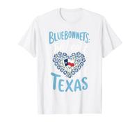 Texas Wildflowers Floral Texas Spring Lesser Sunflower Value Graphic T-Shirt, Men, White, XL