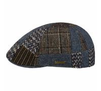 Texas Wool Mix Patchwork Flat Cap by Stetson