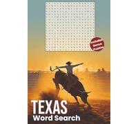 Texas Word Search: 6x9 Edition: Puzzle Book Featuring Cities, Landmarks, BBQ, History & The Lone Star State Over 70 Word Search Puzzles with 20 Words ... Scrambles for Adults (6x9 Word Search Series)