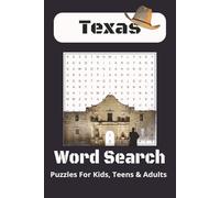 Texas Word Search Adventure: Explore the Lone Star State with 55 Themed Puzzles on Cities, Landmarks, History, and Nature
