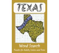 Texas Word Search Book: Easy-to-Read Print about Texas, Its Landmarks, Culture, and More | A Perfect Gift for Travelers, History Buffs, and Lone Star Enthusiasts