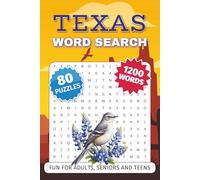 Texas Word Search Puzzle Book: Word Searches with Easy-to-Read Print about Texas, Cowboys, Barbecue, Landmarks and More | 6 x 9 inches, 102 pages | 80 ... Times (Across America Word Search Adventures)