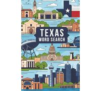 Texas Word Search Puzzle Book: Word Searches with Easy to Read Print for Locals, Travelers, Students, and More | Soft Cover (5.5 inches x 8.5 inches), ... Gift for Vacations, Road Trips, and Free Time