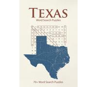 Texas Word Search Puzzles: 75+ Fun, Brain-Boosting Puzzles Celebrating the Lone Star State