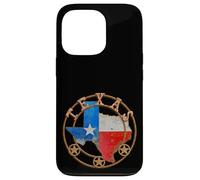 Texas Wrought Iron Barn Art Rusty Bronze Stars Ranch Farm Case for iPhone 13 Pro