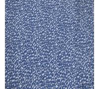 Texco Inc 55" Wide Printed 4x2 Slub Poly Cotton Spandex Fabric by The Yard, 160GSM, Lightweight, 2-Way Stretch Ideal for Clothing, Activewear, Loungewear, Headbands & DIY, Denim Off White 1 Yard