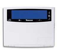 Texecom DBD-0168 LCDLP Premier Elite Polymer Keypad with Built-in Proximity Reader Large Blue Screen Grade 3