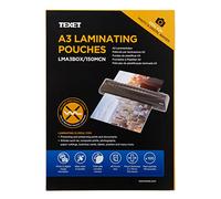 Texet A3 Laminating Pouches | Pack Of 100 Pouches | 150 micron