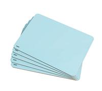 Texet | A4 | Plain Double-Sided Whiteboard | Pastel Blue | Pack of 5 | This Item was Awarded a Public Framework Contract for Education in 2019