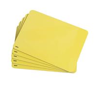 Texet | A4 | Plain Double-Sided Whiteboard | Yellow | Pack of 5 | This Item is Awarded a Public Framework Contract for Education in 2019-2023