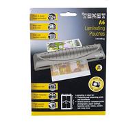 TEXET A6 size Waterproof Glossy Finish Laminating Pouches | Pack of 25 | 150 micron ( 2* 75)