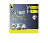 Texet | Pack 5, 6"x4" Self Laminatuing Cards | Ideal for Photo's | No Laminator required