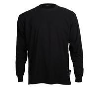 Texfire | Flame Retardant Long-Sleeve Shirt for Welders EPI CAT II and CE Certified. Protection Against Welding Sparks or Radial Cutting. (UK, Alpha, S, Regular, Regular, Black)