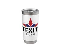 Texit Coin American Made Crypto in Texas Stainless Steel Insulated Tumbler