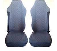 Texmar Truck Seat Covers all GREY Microfiber Designed to fit IVECO STRALIS 2 pieces